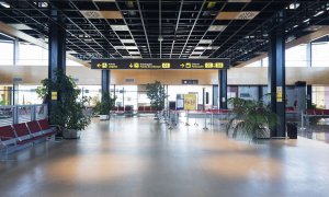 Aeropuerto de Huesca, en una imagen de archivo. / AENA