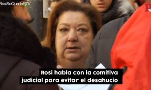 Rosi se queda: la movilización popular ha evitado por tercera vez su desahucio