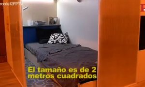 ¿Vivirías en una habitación de 2 metros y medio por 200 euros al mes?