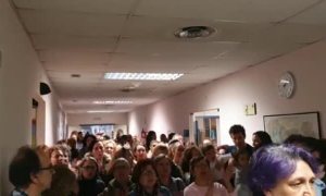 Encierro en el hospital de Verín