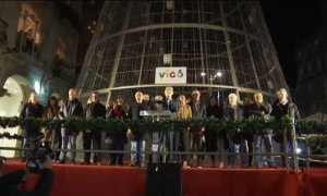 Vigo enciende sus espectaculares luces navideñas y atrae a casi tres millones de turistas