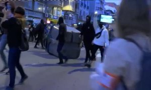 Crece la tensión en las calles de Girona