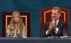 Leonor pronuncia su primer discurso en los Premios Princesa de Asturias