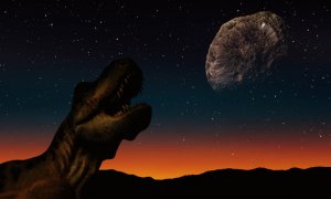 Solo el impacto de un asteroide hace 66 millones de años pudo provocar la extinción masiva de los dinosaurios. / Pixabay