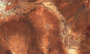 El cráter Yarrabubba se encuentra entre las localidades de Sandstone y Meekatharra (Australia). / Google Maps