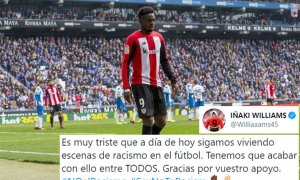 La reacción a los insultos racistas a Iñaki Williams: "En España solo se suspende el fútbol si llaman nazi a un nazi"