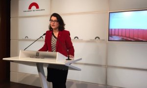 La portaveu parlamentària del PSC, Eva Granados. PSC
