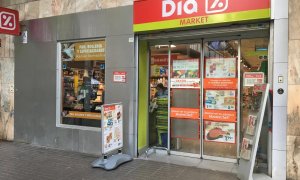 Un supermercado de Dia en Madrid. E.P./Eduardo Parra