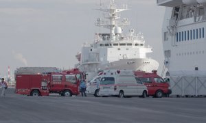 Ascienden a 64 los casos de coronavirus en el crucero de Japón