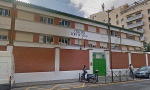 El colegio público Lope de Vega de Ceuta, lugar donde se produjeron los abusos. / Google Maps