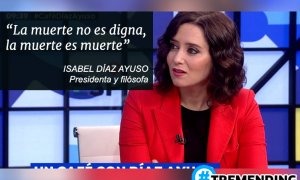 Ayuso y su sesuda aportación al debate sobre la eutanasia: "La muerte no es digna, es muerte"