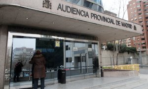 Imagen de archivo de la Audiencia Provincial de Madrid. / EP