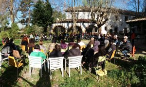 Taller de la asociación Garaldea. / TWITTER