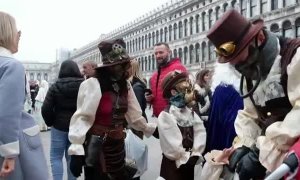 El coronavirus suspende el carnaval de Venecia