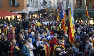 Manifestació independentista a Perpinyà coincidint amb la Diada de la Catalunya Nord del 2018. ACN