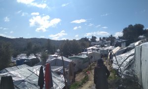 Campo de Refugiados de Moria, Lesbos. JESÚS CUEVAS.