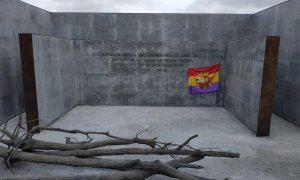 Memorial de La Almudena a las víctimas del franquismo. GUILLERMO MARTÍNEZ.