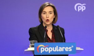 La vicesecretaria de Política Social del PP, Cuca Gamarra. / MARTA JARA (EP)