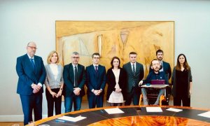 Reunión de la comisión de seguimiento del acuerdo de coalición.