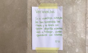 cartel comunidad de vecinos