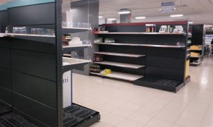Los supermercados, sin abastecimiento por la excesiva demanda de la población