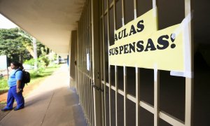 12/03/20 -El Distrito Federal de Brasilia ha sido la primera unidad administrativa brasileña en suspender las clases en los centros educativos públicos y privados, a todos los niveles. MARCELO CAMARGO/ AGÊNCIA BRASIL