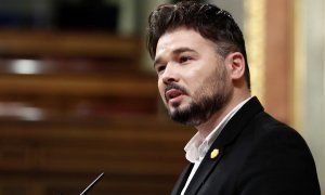 Gabriel Rufián en el Congreso de los Diputados