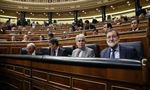 Rajoy y Montoro en el Congreso