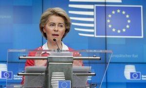 La presidenta de la Comisión Europea, Ursula Von der Leyen. - EFE