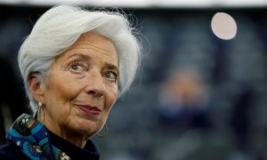Christine Lagarde, presidenta del Banco Central Europeo, en una imagen de archivo. REUTERS