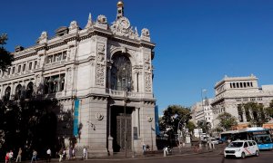 Fachada del Banco de España. EFE/Chema Moya/Archivo