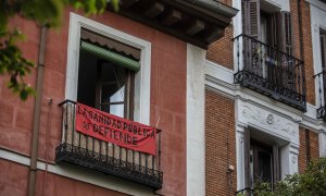 "La Sanidad Pública se defiende". Calle Atocha, Madrid.- JAIRO VARGAS