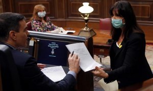 Pedro Sánchez, Laura Borràs Congreso