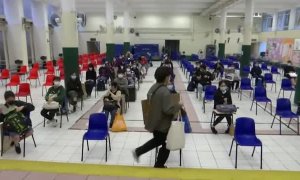 Miles de estudiantes de Hong Kong se examinan de final de curso