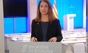 La consellera de Presidència i portaveu de la Generalitat, Meritxell Budó. Rubén Moreno/Presidència