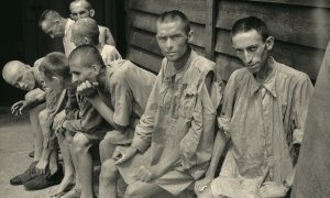 Imagen del campo de concentración de Mauthausen.-