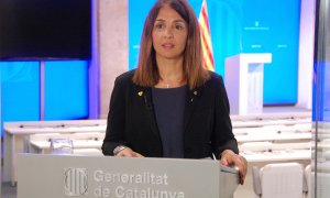 La consellera de Presidència i portaveu de la Generalitat, Meritxell Budó. Rubén Moreno/Generalitat de Catalunya