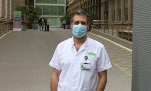 José Muñoz, cap del servei de Salut Internacional de l'Hospital Clínic. M. F.
