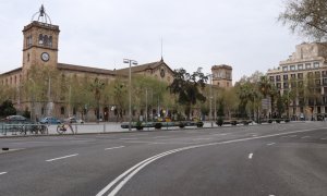 La facultat de filologia i matemàtiques de la Universitat de Barcelona. AINA MARTÍ/ACN
