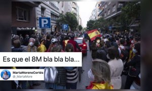 "Los que se manifiestan en la calle son los mismos que llaman sepulturero a Sánchez por no haberles encerrado antes"