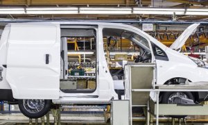 Producción de la e-NV200 en la planta de Nissan en Barcelona / EUROPA PRESS