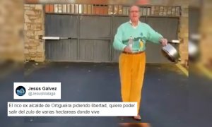 El efecto mariposa del coronavirus consistía en esto: un exalcalde del PP protagoniza una cacerolada desde un inmenso jardín