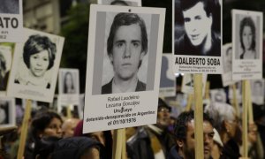 Imagen de una protesta contra la dictadura de Uruguay. / EFE