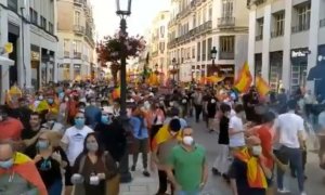 Concentración contra el Gobierno en Málaga @Matias_slb