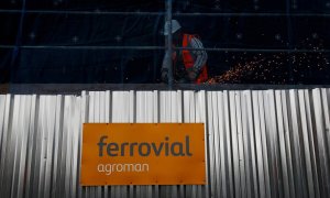 Una obra de Ferrovial en Madrid. REUTERS/Susana Vera
