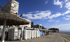Vistas del paseo marítimo de La Carihuela en Torremolinos. Álex Zea / Europa Press