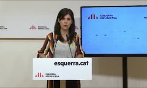 Marta Vilalta asegura que el acuerdo de ERC sobre la alarma evita que Ciudadanos  "pueda controlar" la mesa de diálogo