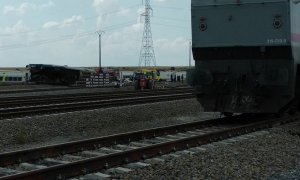 Accidente de tren Alvia en La Hiniesta (Zamora) - EUROPA PRESS - EMERGENCIAS 112 CASTILLA Y LEÓN