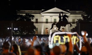 03/06/2020.- Un día más de manifestaciones ante la Casa Blanca. REUTERS/Jim Bourg