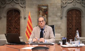 El president de la Generalitat, Quim Torra. JORDI BEDMAR / ACN